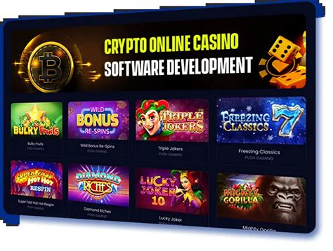 crypto online casino software development.